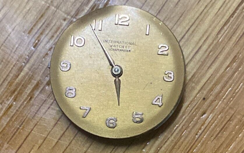IWC Schaffhausen Cal C 41  Movement With dial & Hands Work