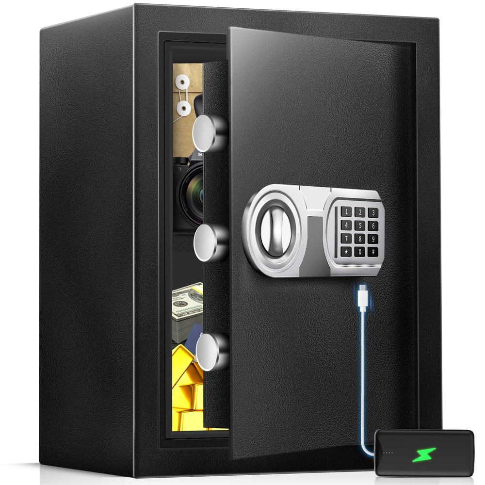2.8 Cu Ft Fireproof Home Safe for Documents & Digital Storage