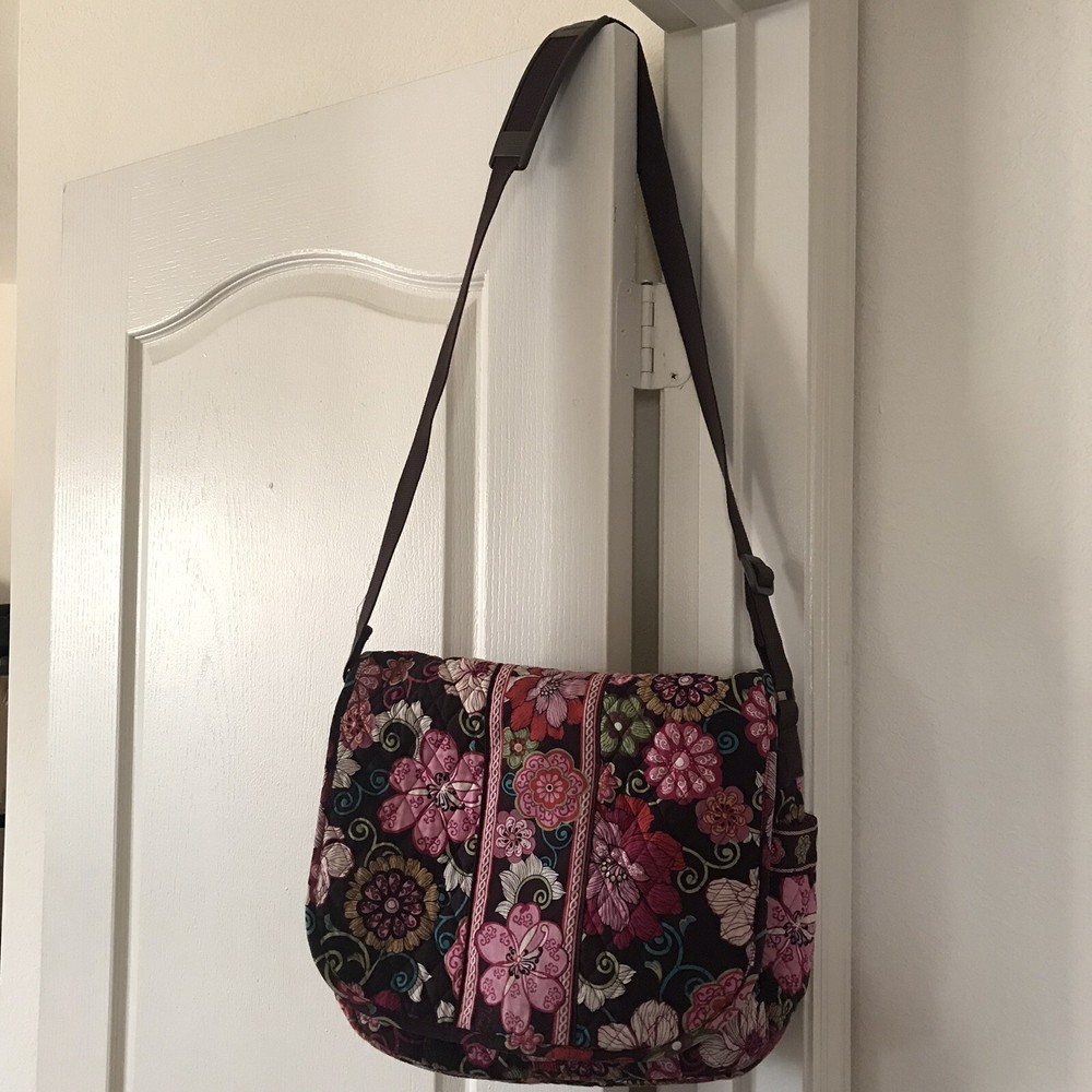 Vera Bradley Multicolor Floral Pattern Tote Diaper Travel Bag Accessory