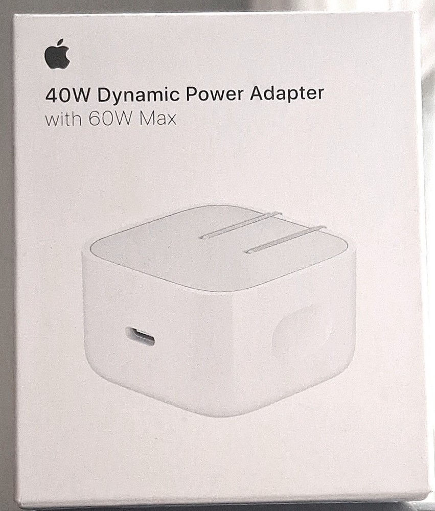 2025 Apple-40W Dynamic Power Adapter 60W Type C Charge Cables (1m) For iPhone