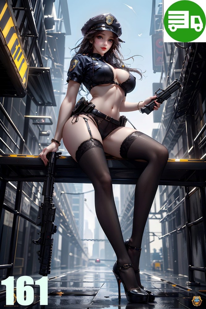 Digital Art Girl China AI Background for Desktop A5 by bandes_99-image