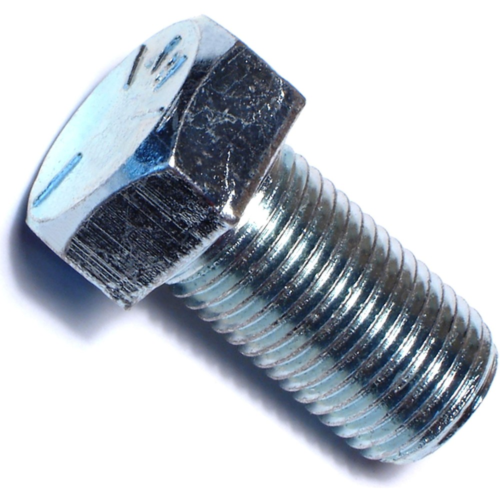 014973248918 Grade 5 Fine Hex Cap Screws, 9/16-18 x 1, Piece-4, zinc
