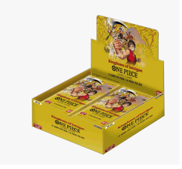 One Piece TCG Kingdoms of Intrigue Booster Box OP-04 [English] [Sealed]