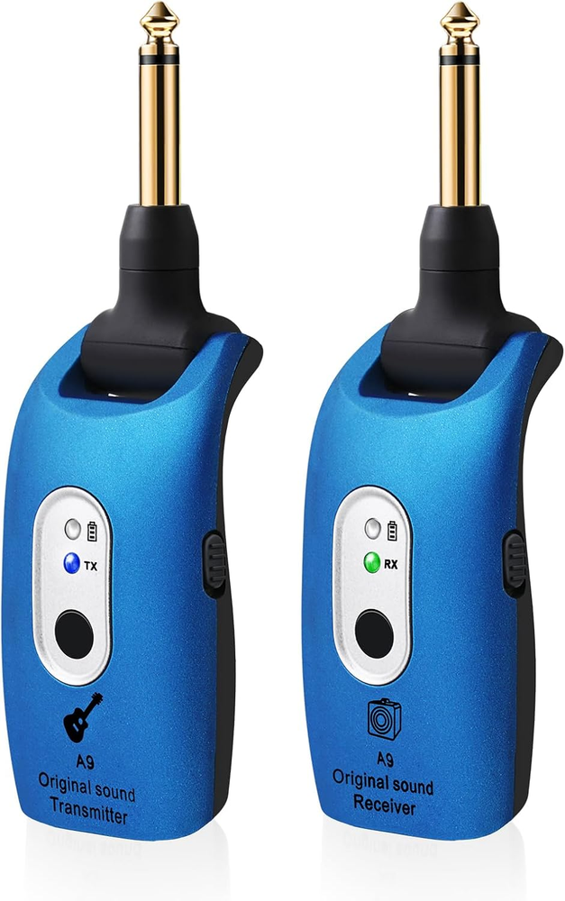 A9 Wireless Guitar System 2.4Ghz Accessories Transmitter Receiver 24-Bit 48Khz