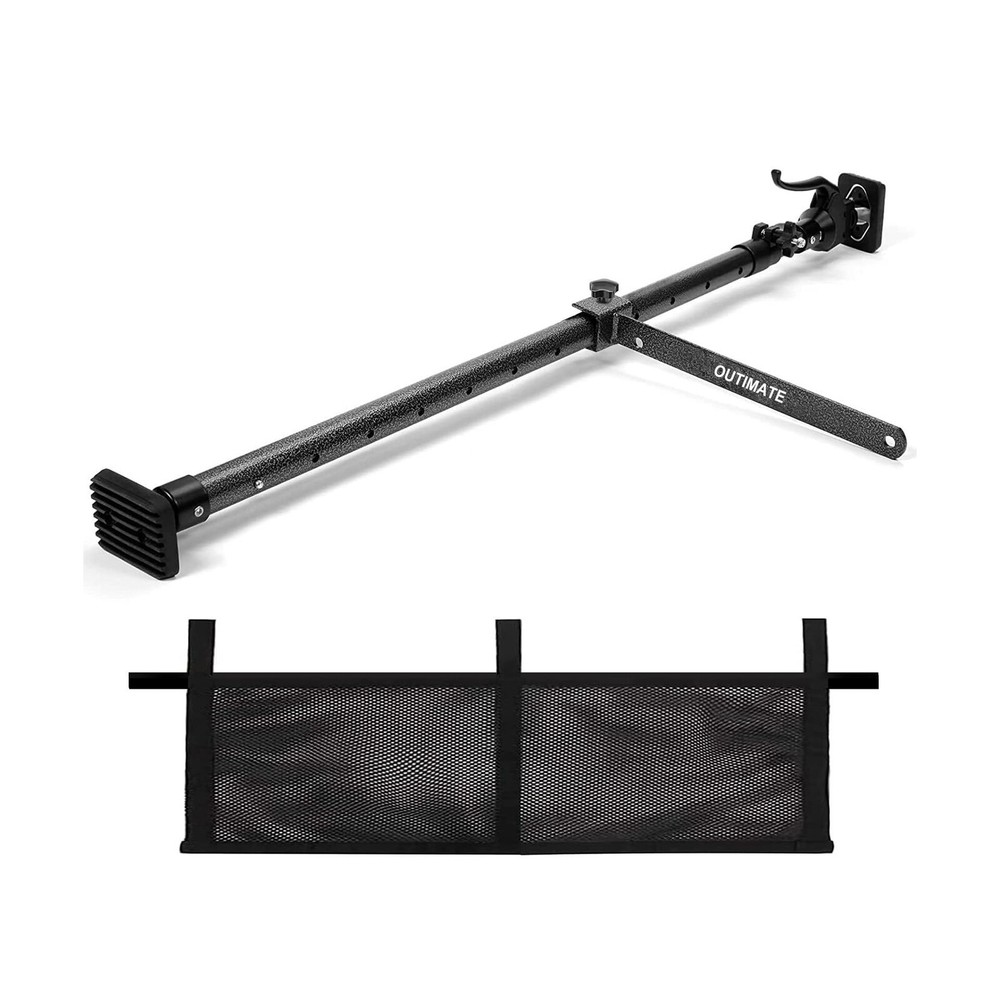 Heavy-Duty 40-70 in Cargo Bar for Pickup Truck Bed Holds 200 LB