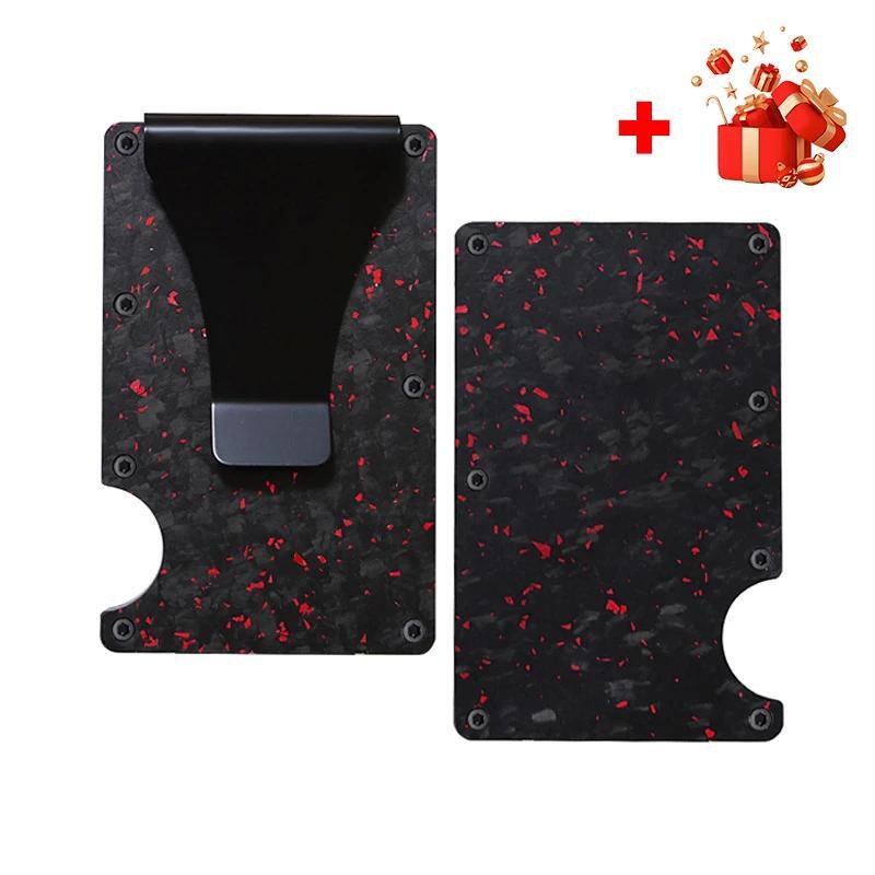 Slim Metal Credit Card Holder for Men – Modern Multicolor Minimalist Wallet – Stylish Gift Idea  