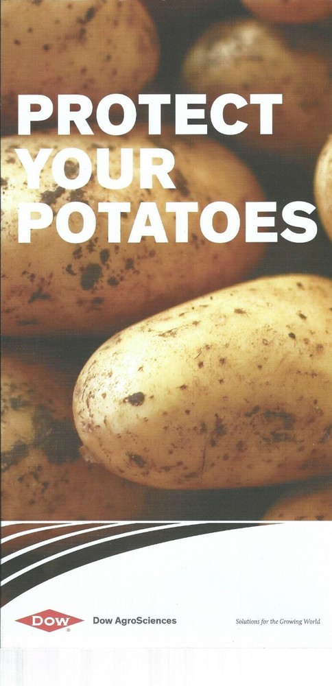 Farm Insecticide Brochure - Dow - Potatoes Closer Delegate Dithane 2016 (F6825)