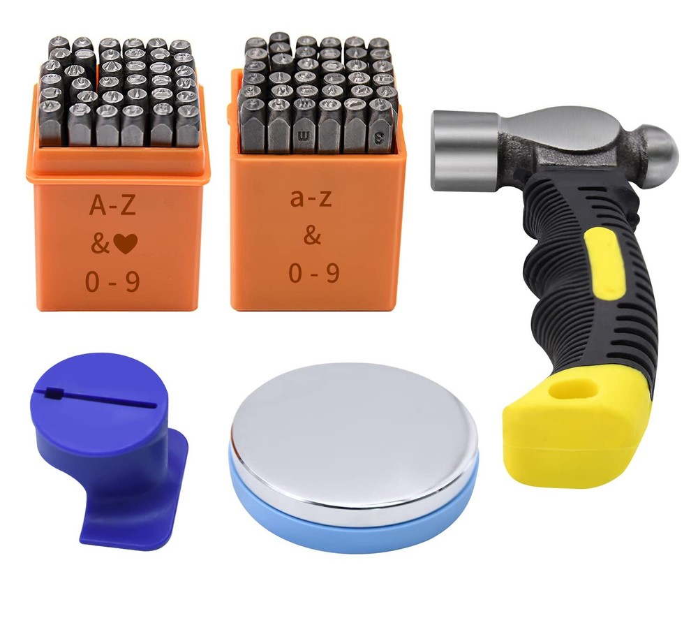 metal stamping kit  complete jewelry making stamping tools with 74pcs 18â€ (3mm