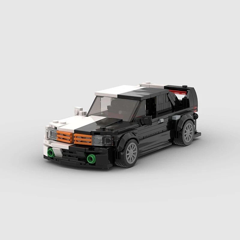 LEGO MOC Mercedes-Benz 190E Speed Champions Style – Ideal Gift for Car Enthusiasts