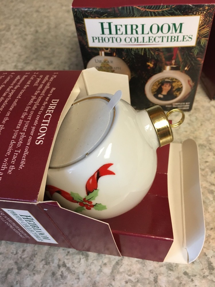 Custom Porcelain Christmas Ornament with Your Photo-image