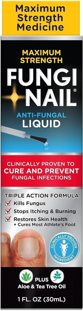 Fungi-Nail Anti-Fungal Liquid Solution for Nail Fungus Treatment