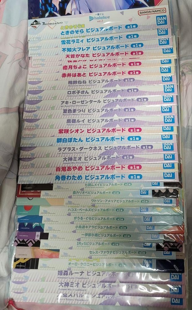 Hololive 30-Piece Visual Board Set Unopened Collectible Merch-image