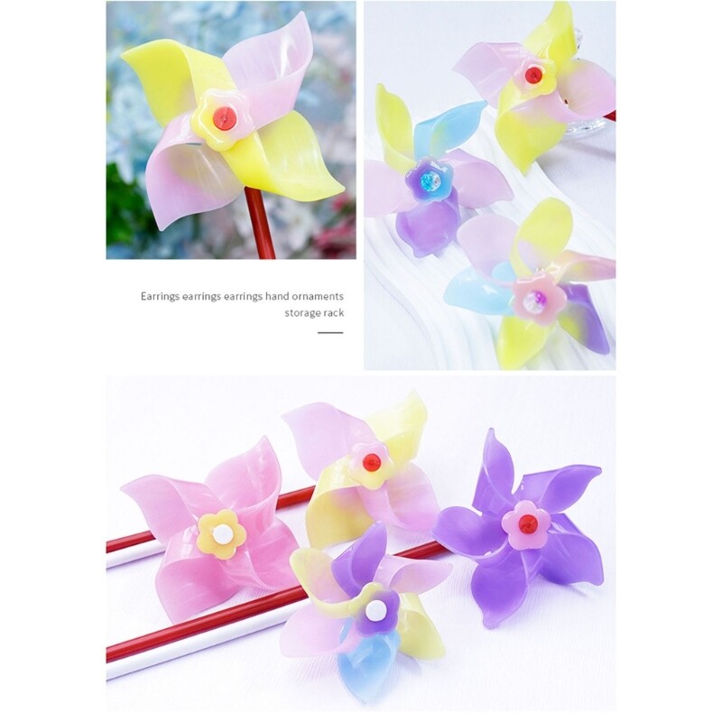 Pinwheel Resin Silicone Molds for Windmill Crystal Epoxy Craft