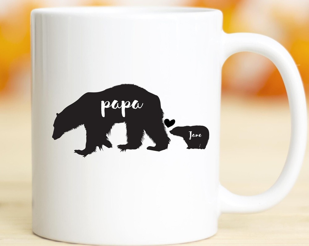 Papa Bear Birthday Gift Papa Bear Christmas Gift Papa Bear Valentine Father's Da