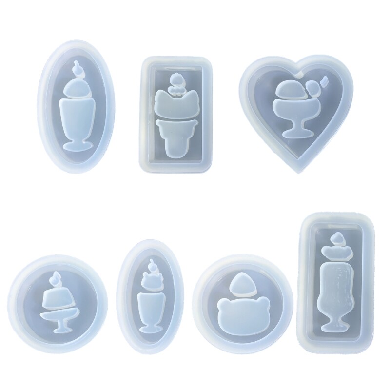 Epoxy Resin Mold for Handmade Ice Cream Jewelry & Ornaments  