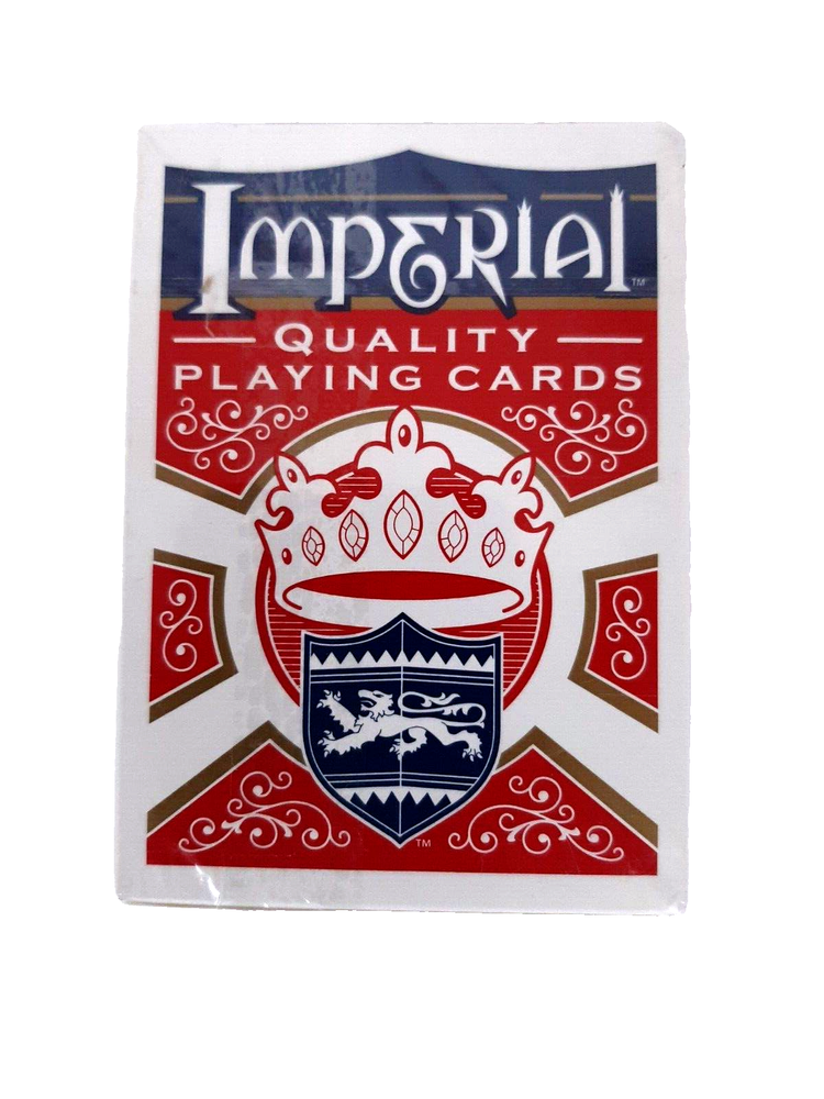 Imperial Quality Playing Cards Patch Products Poker Size Deck Plastic Coated