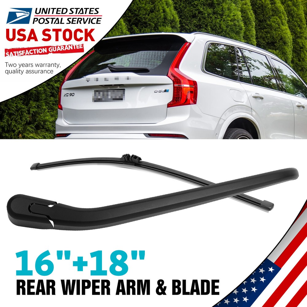Super Clean OEM Quality Replace Windshield Rear Wiper Arm & Blade All Season