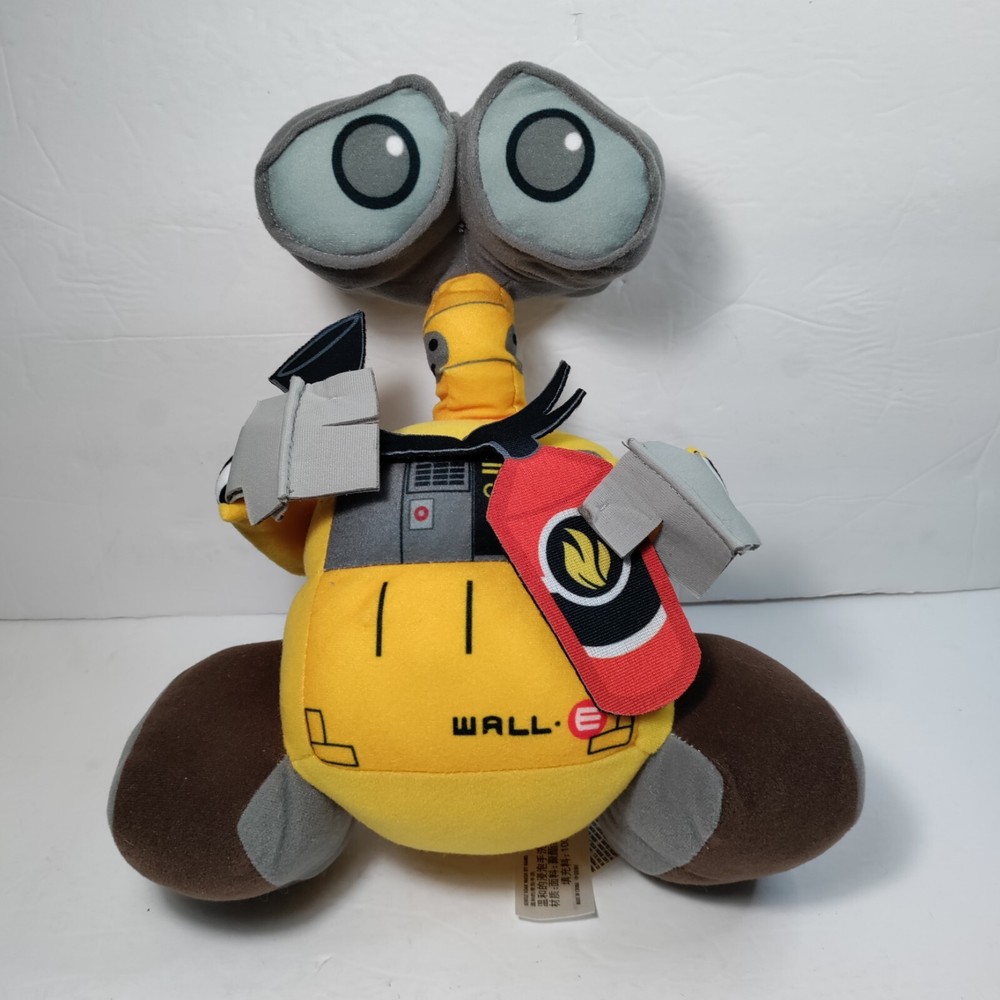 Disney Pixar 12 Inch WALL-E Plush Stuffed Robot Toy with Fire Extinguisher