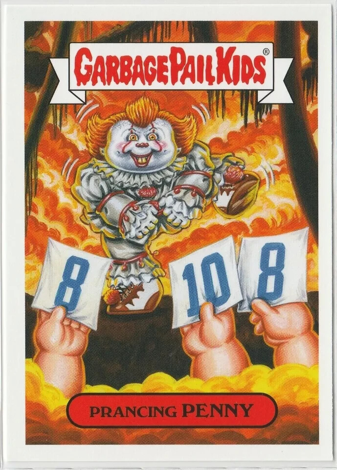 Prancing Penny #6a Garbage Pail Kids GPK 2019 Revenge of the Oh Horror-ible