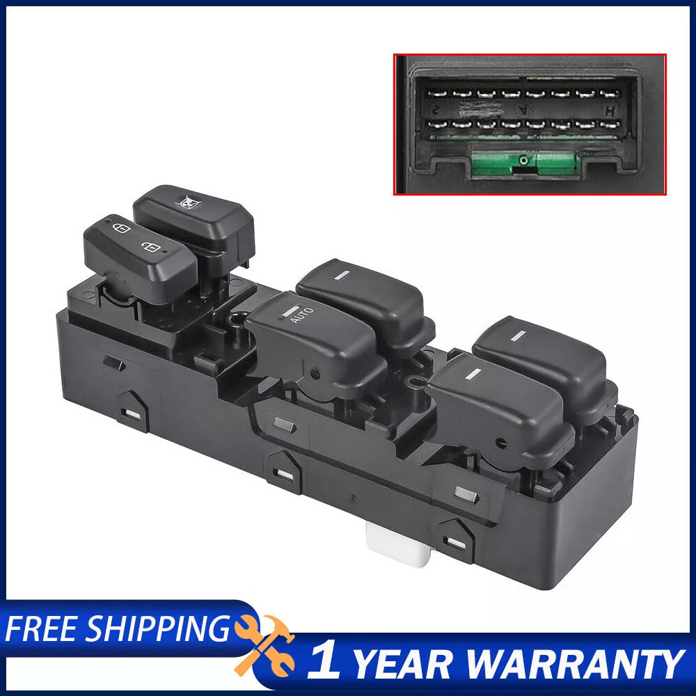 93570-3S000 Master Power Window Switch For Hyundai Sonata 2011-2015 Front LH