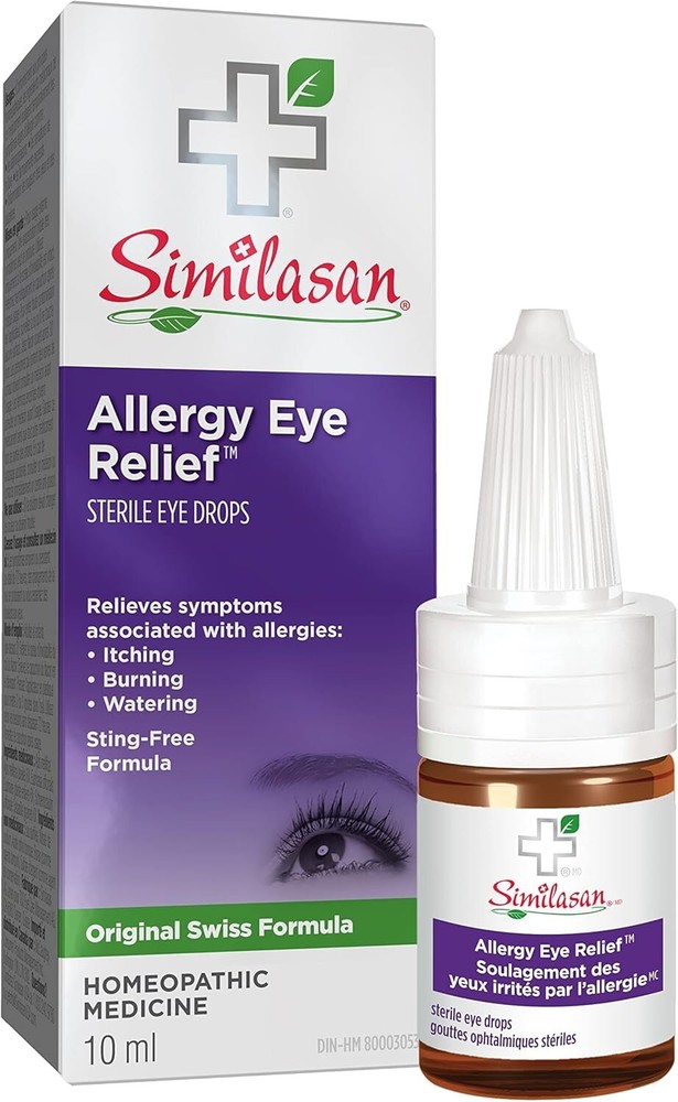 Similasan Allergy Eye Relief 10 ml sting free formula (Pack of 1) Ships from USA