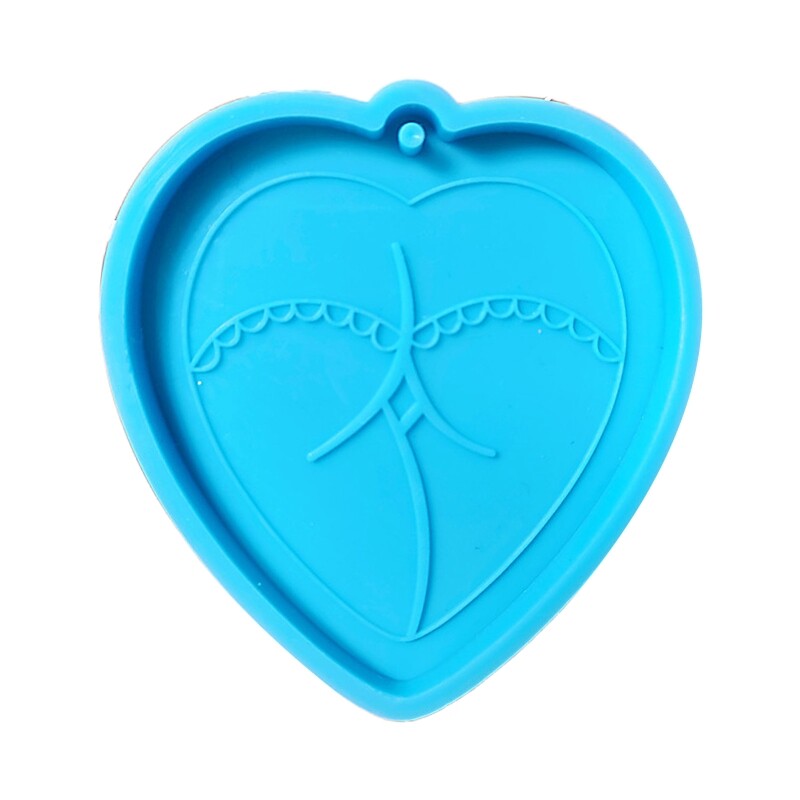 Handmade Epoxy Resin Earrings Keychain Pendant DIY Silicone Mold