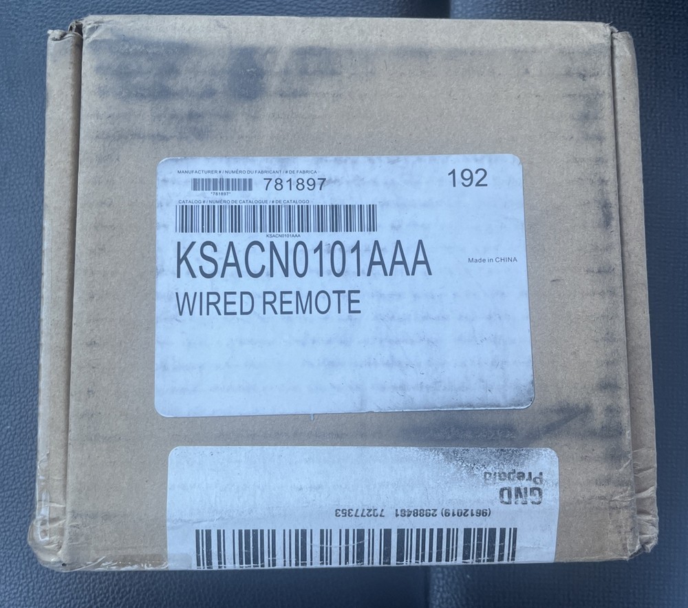 Carrier Wired Remote KSACN0101AAA