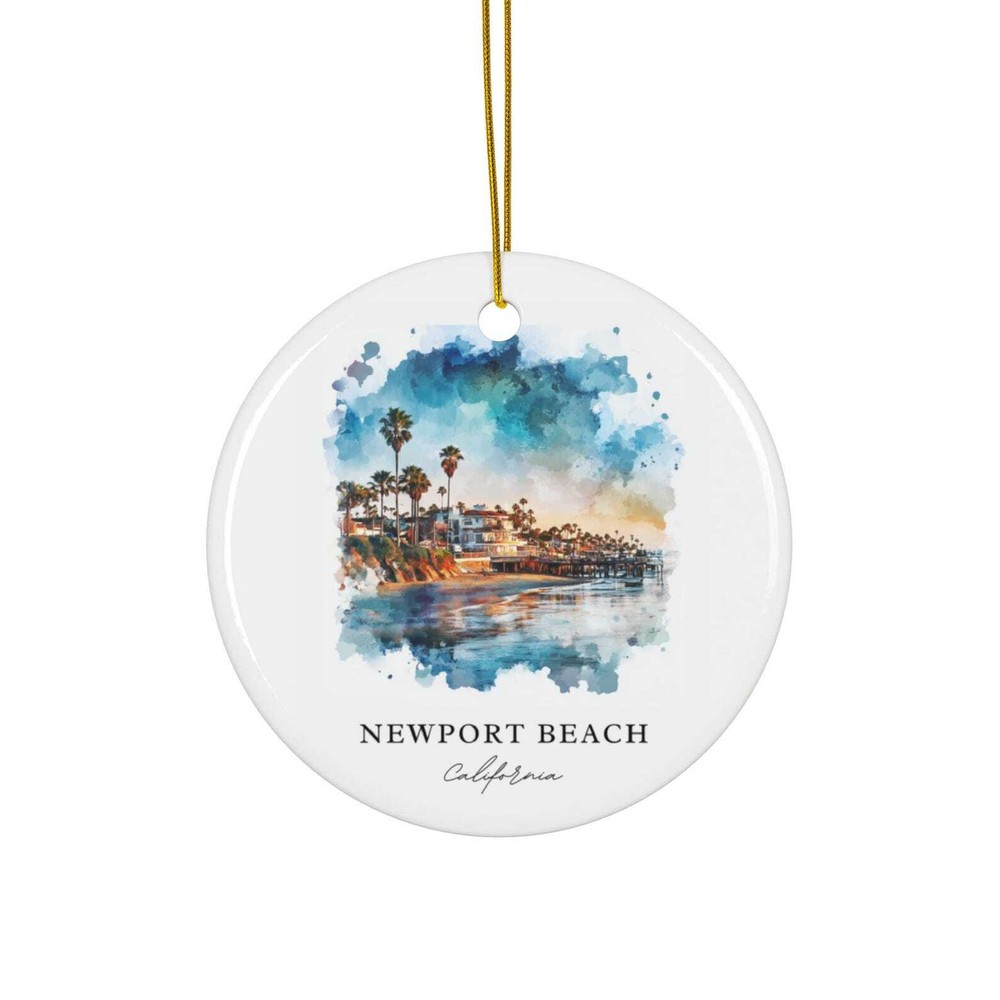 Newport Beach Ornament Unique Newport Ca Souvenir Orange County Xmas Decor And