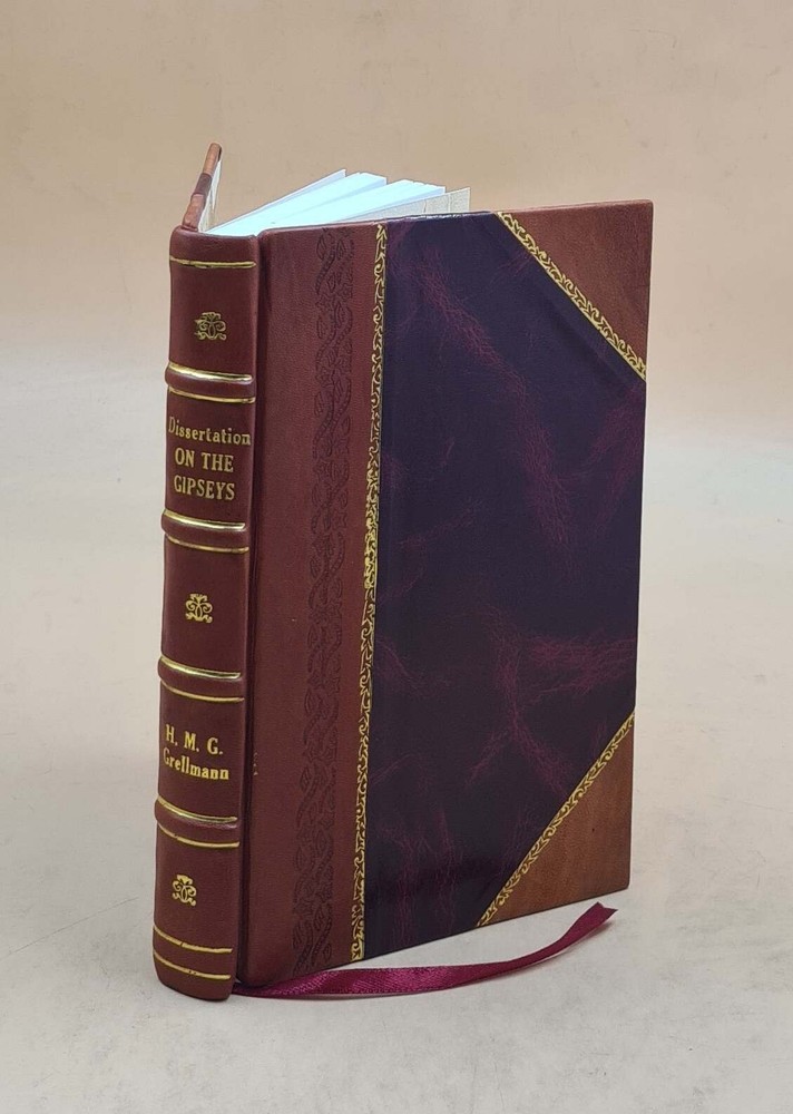 Leather Bound Dissertation on Gypsy Life and Culture