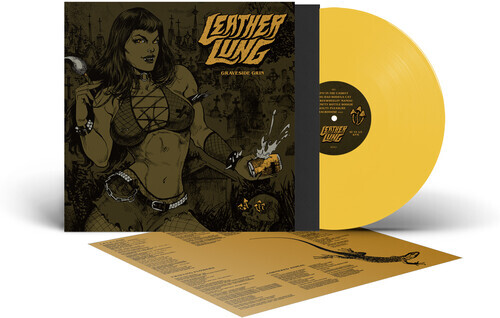 Leather Lung Graveside Grin-Sold Yellow Vinyl Record 2024