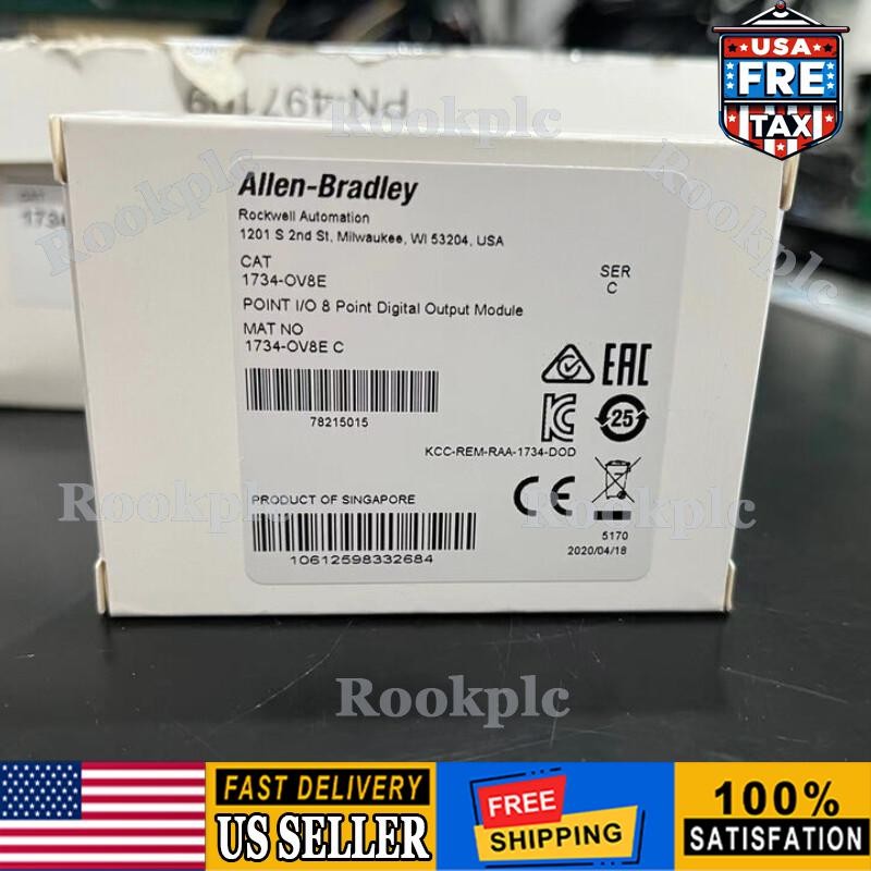 1734-OV8E POINT I/O 8 Point Digital Output Module Brand  AB  US Free Tax
