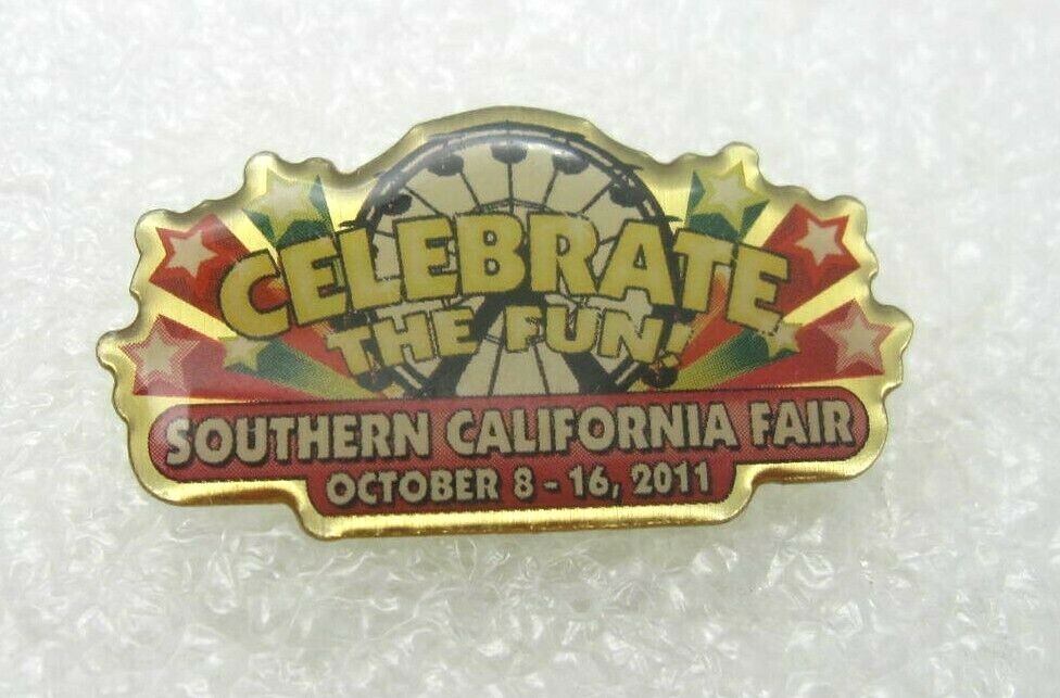 Celebrate the Fun Southern California Fair Oct 2011 Lapel Pin (A262)