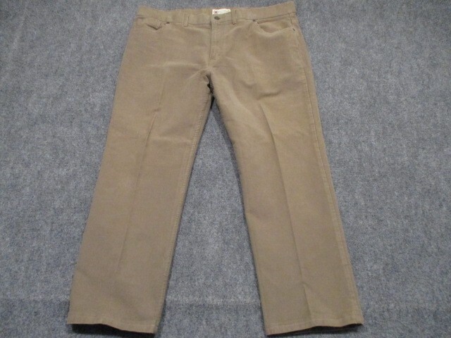 M&S Italian Moleskin Blue Harbour Heritage Trouser for Men 42x29 42x27