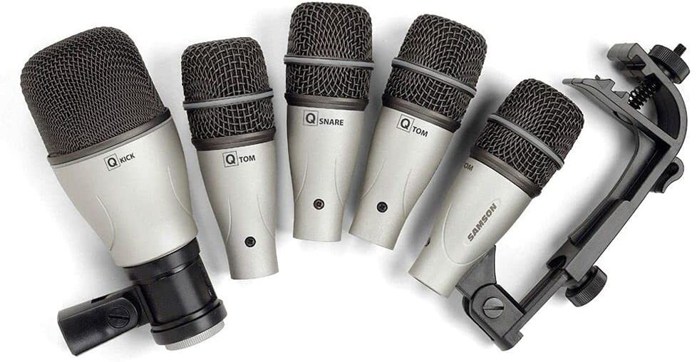 Samson DK705 5-Piece Drum Mic Set for Professional Recording
