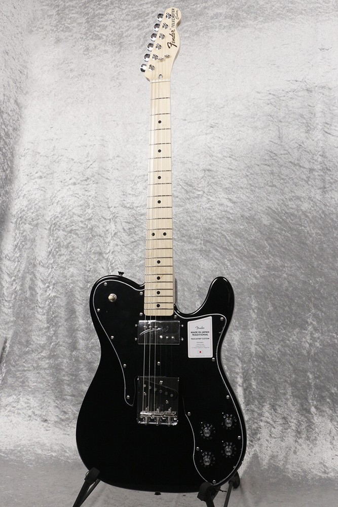 Fender Made in Japan Traditional 70s Telecaster Custom Maple Black  store