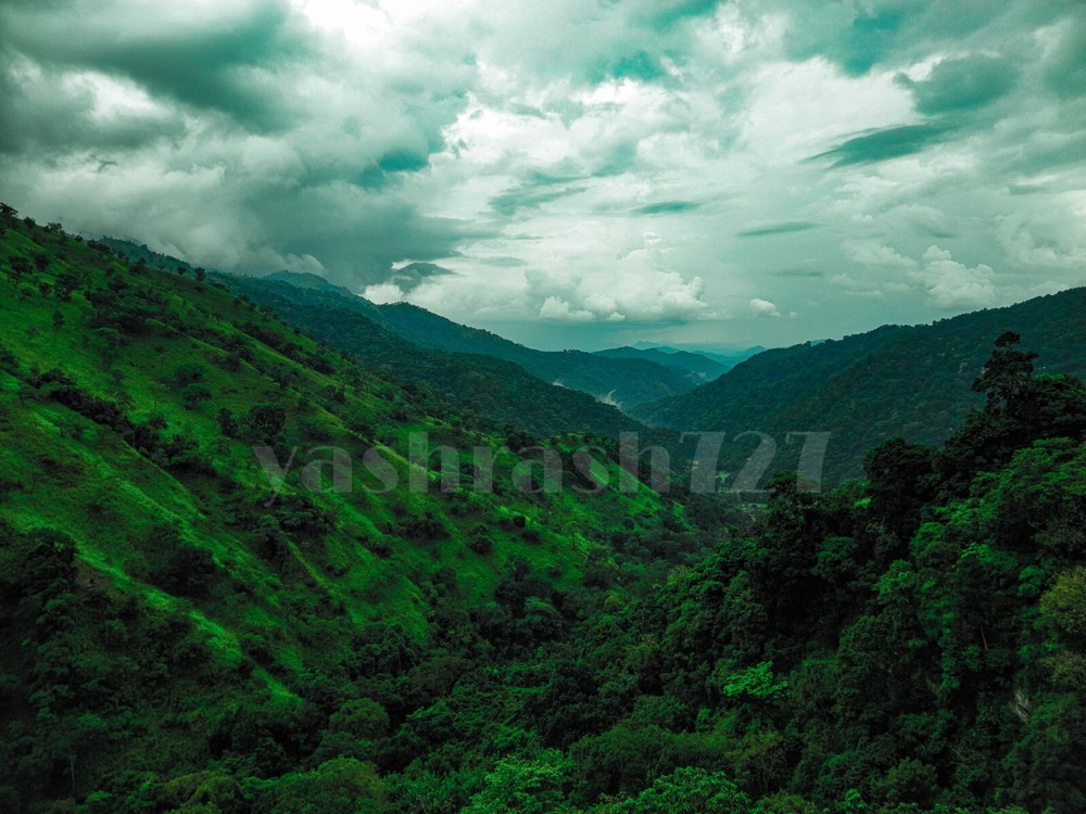 Mountain Landscape Digital Wallpaper for Desktop Background Art