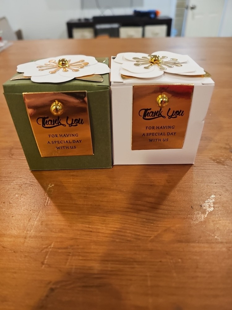 Event Favors Gift Box,candy Boxes For Shower Wedding Party 9 Green 29 White