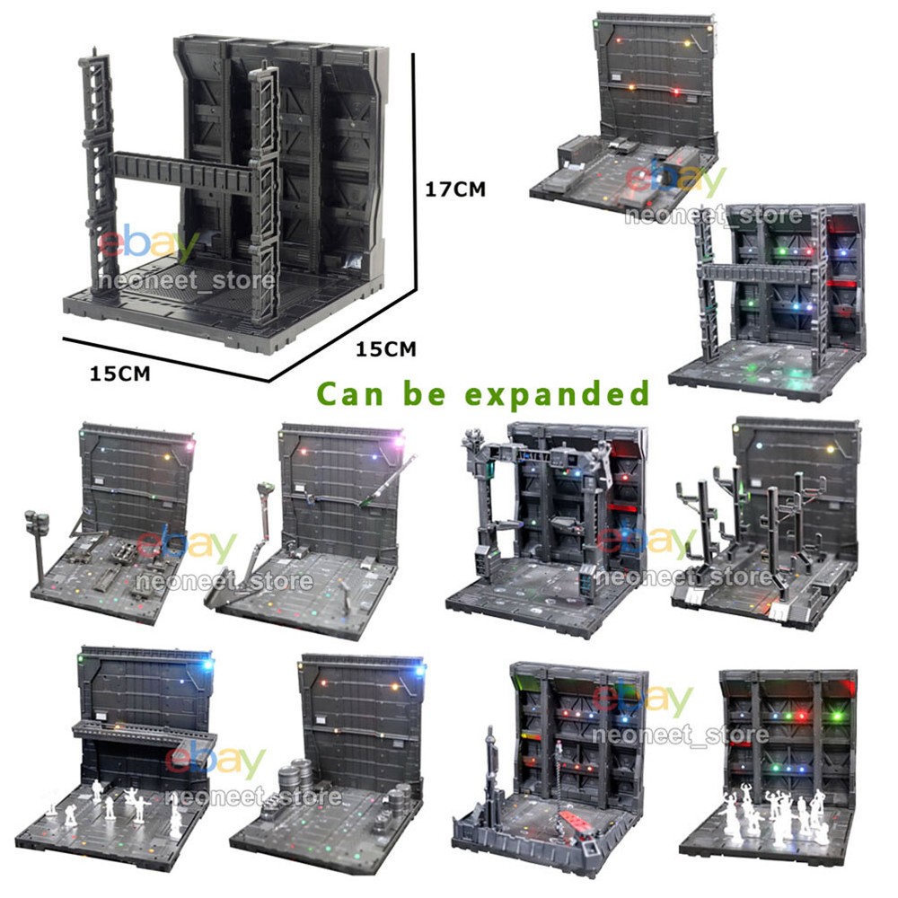 Gundam LED Hanger Base 1/144 HG RG Gundam Action Figure SD Gundam Model Kit