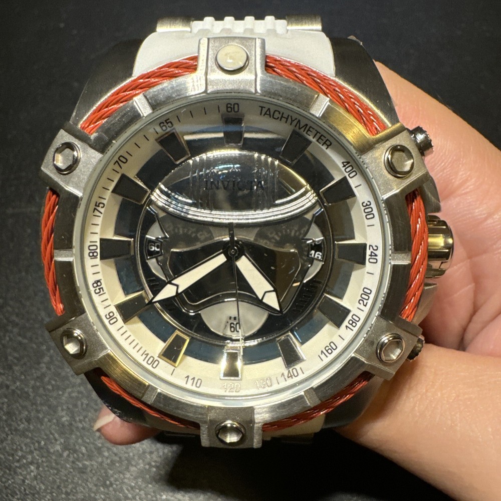 Invicta 27213 Star Wars Captain Phasma Limited 0772/1977 52mm 100M *Need Battery