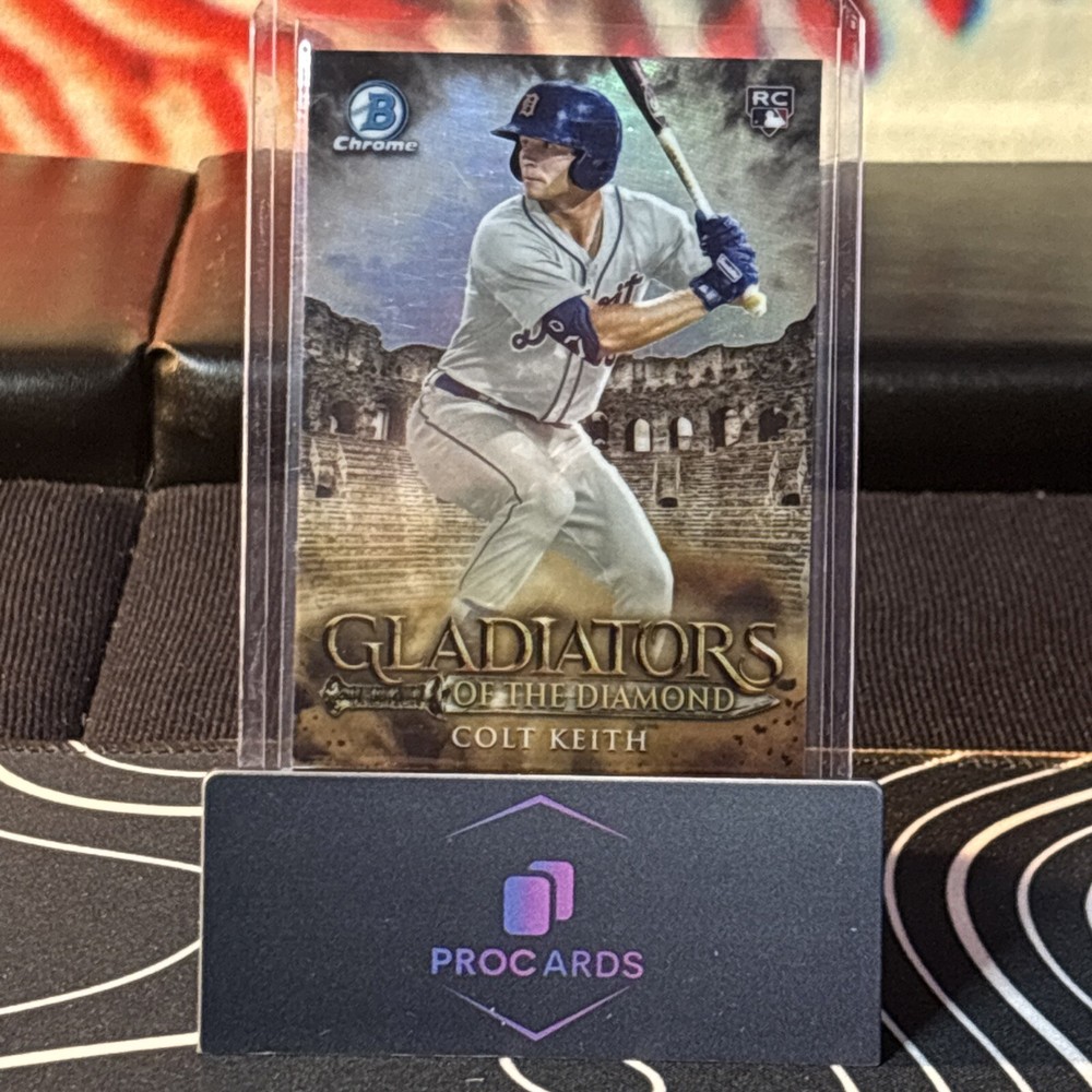 2024 Bowman Chrome COLT KEITH #GOTD-12 Rookie Gladiators of The Diamond RC NM+!!