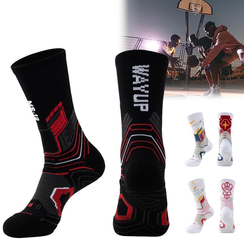 Sports Socks Towel Bottom Basketball Socks Transformers Elite S Style F5T7 D3I5