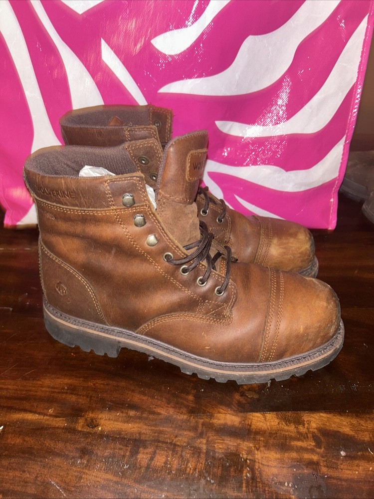 Men’s Work Boots Wolverine’s Size 13 Steal Toe