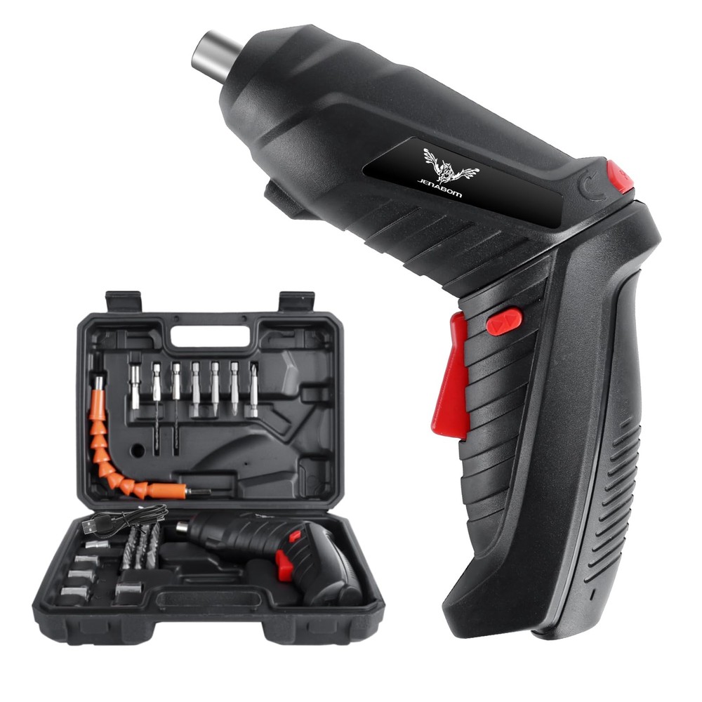 47-in-1 Cordless Rechargeable 3.6V Li-ion Small Power Drill and Screwdriver Set