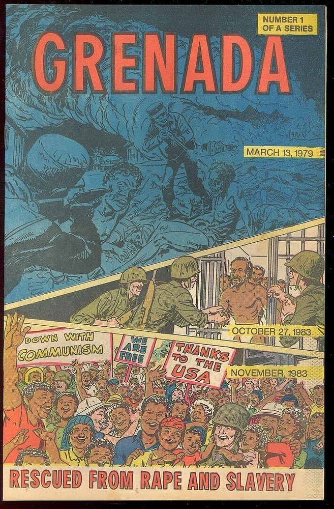 Grenada #1  1984 CIA communism Promotional propaganda Comic collectable rare