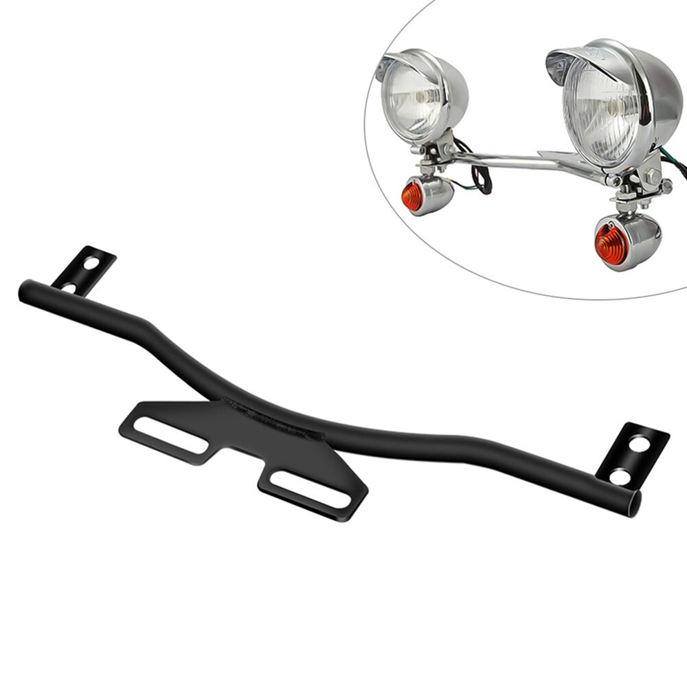 Driving Spot Fog Passing Turn Signal Light Bar Mount Bracket Holder Custom Black