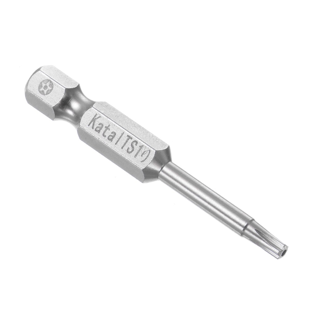 Magnetic T10 Torx Bits 5-Point Star Screwdriver Set in S2 Steel