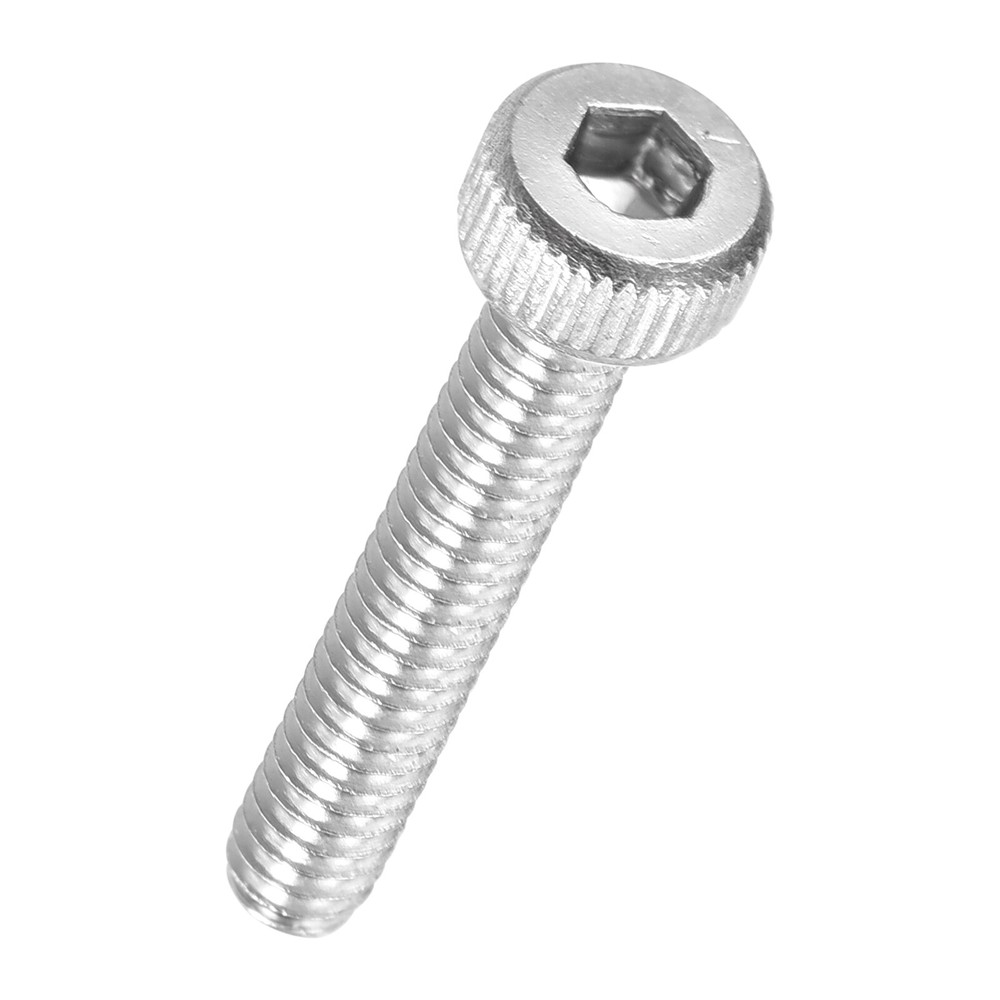 50pcs Socket Head Cap Screws - [M2-0.4 x 12mm] 304 Stainless Steel, Silver