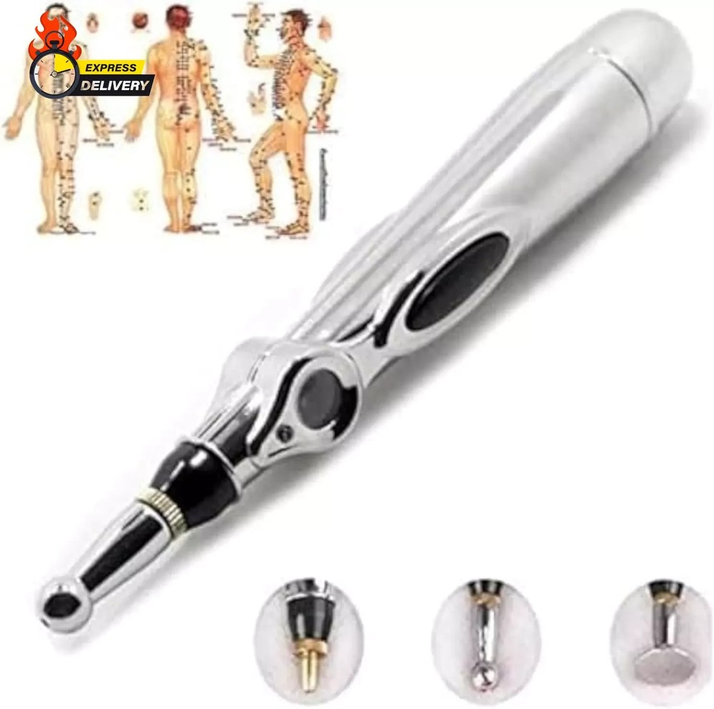 Acupuncture Pen 3-In-1 Electronic Acupuncture Pen for Pain Relief, Powerful Meri