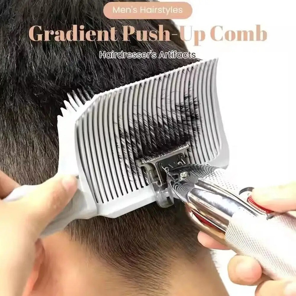 Barber Fade Combs-Professional Men's Clipper Blending Flat Top Hair Cutting Tool