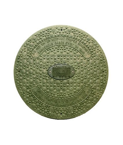Septic Tank Riser Cover (24 Inch Diameter - GREEN)